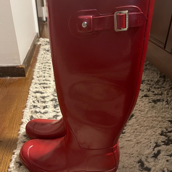 Hunter Original Tall Gloss Rain Boots - Picture 3 of 5
